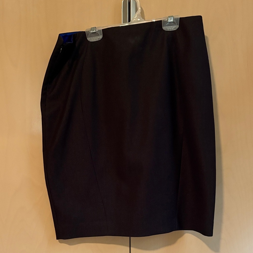 Tahari Black Pencil Skirt